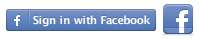 Inscription avec Facebook